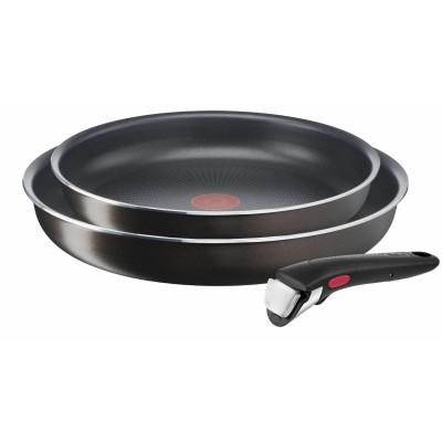 Набор посуды Tefal Ingenio XL Intense, сменная ручка, 3 предмета, алюминий, бакелит, коричневый (L1509273) Набор посуды Tefal Ingenio XL Intense, сменная ручка, 3 предмета, алюминий, бакелит, коричневый (L1509273)