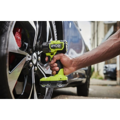 Гайковерт ударний акумуляторний Ryobi ONE+ HP RIW18C-0 18В 2800об·хв 450Нм 1/2 Гайковерт ударний акумуляторний Ryobi ONE+ HP RIW18C-0 18В 2800об·хв 450Нм 1/2