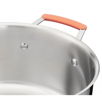 Набор посуды Tefal Opti Space, 6предметов, нержавеющая сталь, силикон, стекло