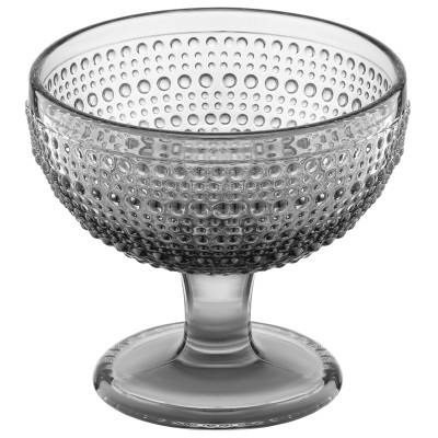 Креманка ARDESTO Verbena, 12см, скло, сірий Креманка ARDESTO Verbena, 12см, скло, сірий