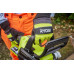 Ryobi Рукавички робочі RAC258L, козяча шкіра, захист від порізів, р.L, чорно-жовтий