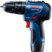 Шурупокрут-дриль ударний акумуляторний Bosch GSB 12V-30 12В 2х2А·год 18·30Нм 0-420·1600об·хв кейс 0.82кг