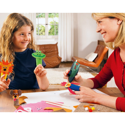 Пістолет клейовий акумуляторний Bosch GluePen 3.6В 1.5А·год стрижні 7мм подача 2г/хв 170° 0.14кг