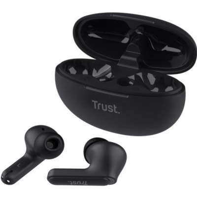 Навушники TWS Trust Yavi Earbuds BT 5.3, ENC, SBC, Mic, Чорний