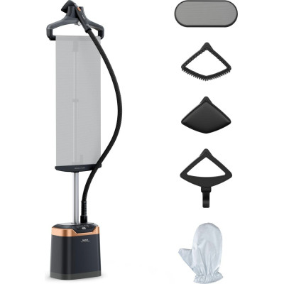 Tefal Відпарювач вертикальний Pro Style Care, 2000Вт, 1300мл, постійна пара - 42гр, чорно-золотий Tefal Відпарювач вертикальний Pro Style Care, 2000Вт, 1300мл, постійна пара - 42гр, чорно-золотий