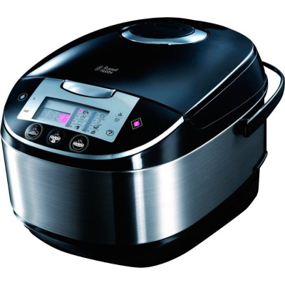 Мультиварка Russell Hobbs Cook&Home, 900Вт, чаша-5л, сенсорне, метал/пластик, чорний