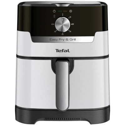 Мультипіч Tefal EasyFry&Grill, 1550Вт, чаша-4.2л, механічне керув., від 80°C до 200°C, пластик, чорний-світло-сірий