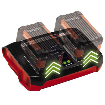 Einhell Набір акумуляторів + зарядний пристрій 18V 2x4.0Ah Twincharger Kit, PXC