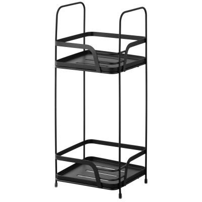 Полиця ARDESTO Vigor 2-ярусна 16х15.5х40см, метал, поліпропілен, чорний Полиця ARDESTO Vigor 2-ярусна 16х15.5х40см, метал, поліпропілен, чорний