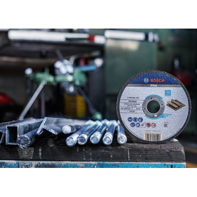 Диск відрізний Bosch Professional Standard по металу 125х2.5мм, прямий
