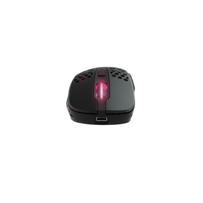 Миша Xtrfy M4, WL/USB-A, RGB, чорний