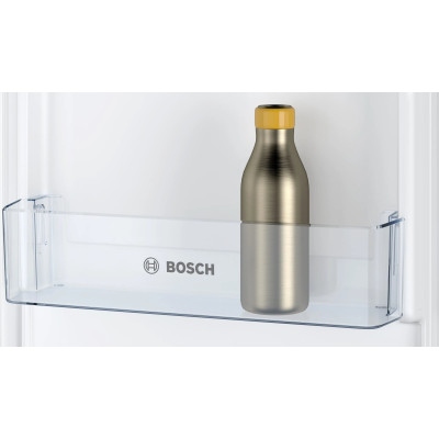 Холодильник Bosch вбудований з нижн. мороз., 177x54x55, xолод.відд.-200л, мороз.відд.-70л, 2дв., E, ST, інв., білий