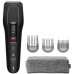 Машинка для стрижки Philips Series 5000, акумулятор, роторний двигун, насадок-3, кейс, сталь, чорний