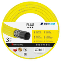 Шланг садовий Cellfast PLUS, 3/4', 25м, 3 шари, до 25 Бар, -20…+60°C (10-220)