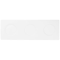 Підставка ARDESTO, 34х12см, порцеляна, прямокутна, білий Підставка ARDESTO, 34х12см, порцеляна, прямокутна, білий