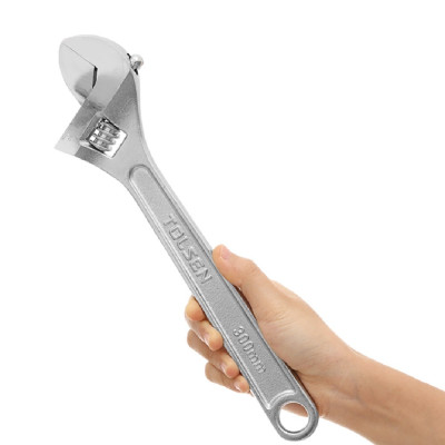 Ключ розвідний Tolsen, робочий діапазон 0-35мм, 300мм, CrV Ключ розвідний Tolsen, робочий діапазон 0-35мм, 300мм, CrV