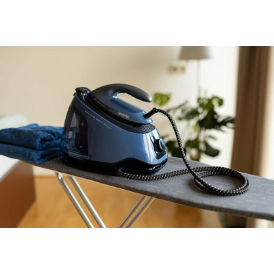 Праска-парогенератор Gorenje, 3000Вт, 1500мл, паровий удар -160гр, дисплей, керам. підошва, синій