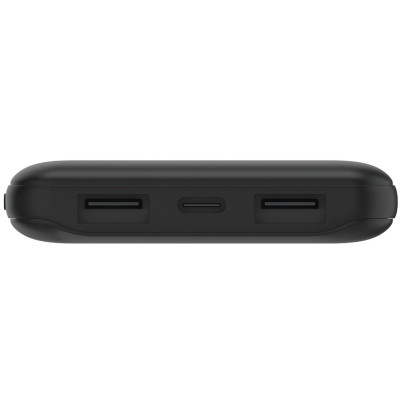 Аккумулятор портативный литий-ионный Power Bank Belkin 10000мА·ч, 15Вт, 2хUSB-A/USB-C, черный BPB011BTBK Аккумулятор портативный литий-ионный Power Bank Belkin 10000мА·ч, 15Вт, 2хUSB-A/USB-C, черный BPB011BTBK