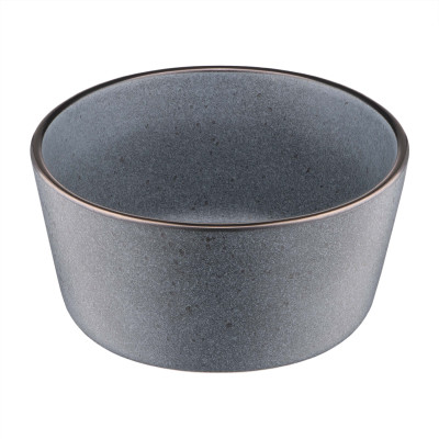 ARDESTO Салатник Fasano, 700мл, 15.1см, кераміка, сірий темний ARDESTO Салатник Fasano, 700мл, 15.1см, кераміка, сірий темний