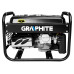 Graphite Генератор бензиновий 58G904, 2.0/2.2кВт, 1х12В та 2х230В (16А), бак 15л, 360г/кВтГ, 40 кг