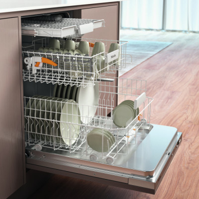 Посудомийна машина Miele G 5651 SCVi Active вбудована, 14компл., A, 60см, дисплей, 3й кошик, білий Посудомийна машина Miele G 5651 SCVi Active вбудована, 14компл., A, 60см, дисплей, 3й кошик, білий