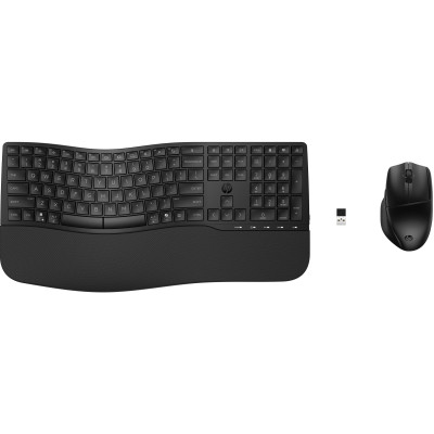 Комплект клавіатура та миша HP 680 Comfort Dual-Mode, BT, EN/UK, чорний