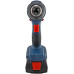 Шуруповерт-дрель аккумуляторный Bosch GSR 180 LI 18В 2х2.0А-ч 21-54Нм 450-1700об-хв набор бит 11 шт+набор сверл 12 шт 1.6кг Шуруповерт-дрель аккумуляторный Bosch GSR 180 LI 18В 2х2.0А-ч 21-54Нм 450-1700об-хв набор бит 11 шт+набор сверл 12 шт 1.6кг