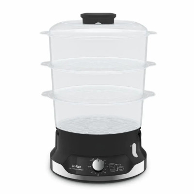 Пароварка Tefal Ultracompact, 800Вт, об'єм-9л, резервуар для води -1л, механічне керув., пластик, чорний