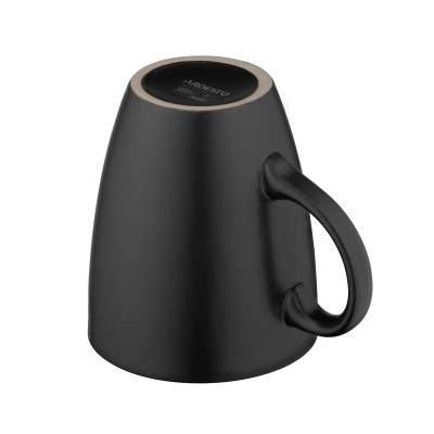 ARDESTO Чашка Bolzano, 380мл, кераміка, чорно-зелений ARDESTO Чашка Bolzano, 380мл, кераміка, чорно-зелений