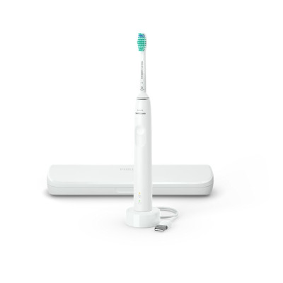 Щітка зубна електр. Philips, Sonicare Gemini 3100, 31т. колив/хв, насадок-1, футляр, білий Щітка зубна електр. Philips, Sonicare Gemini 3100, 31т. колив/хв, насадок-1, футляр, білий