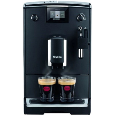 Nivona Кофемашина CafeRomatica, 2,2л, зерно+молотый, ручной капуч, авторецептов -5, черный