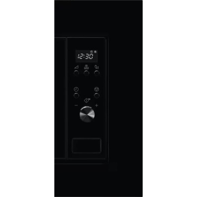Мікрохвильова піч Electrolux вбудована, 20л, електрон. керування, 700Вт, дисплей, чорний