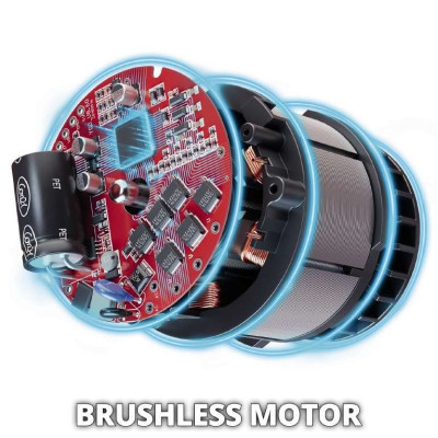 Пила ланцюгова акумуляторна Einhell GE-PS 18/15 Li BL Kit PXC 18В акб 1х2.5А·год шина 158мм різ 125мм 4.8м/с ЗП 1.1кг