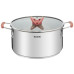 Набор посуды Tefal Opti Space, 6предметов, нержавеющая сталь, силикон, стекло