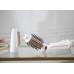 Фен-щітка Rowenta Brush Activ' Ultimate Care, 700Вт, 3 режими, іоніз-я, хол. обдув, оберт. насадок, кераміка, біло-золотий Фен-щітка Rowenta Brush Activ' Ultimate Care, 700Вт, 3 режими, іоніз-я, хол. обдув, оберт. насадок, кераміка, біло-золотий