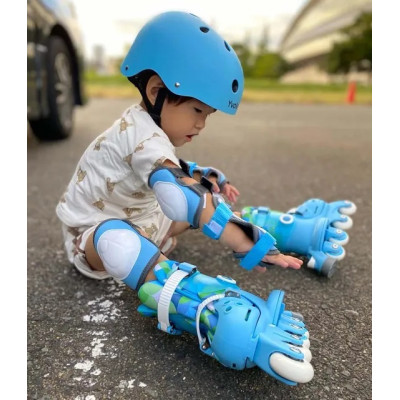 Роликові ковзани Yvolution Twista, розмір 30-34, блакитний