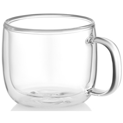 Набор чашек с ручками и двойными стенками Ardesto, 450мл, 2шт, боросиликатное стекло, прозрачный (AR2645BWH) Набор чашек с ручками и двойными стенками Ardesto, 450мл, 2шт, боросиликатное стекло, прозрачный (AR2645BWH)