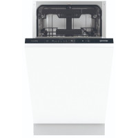 Посудомийна машина Gorenje вбудовувана, 11компл., A+++, 45см, інвертор, 3й кошик, білий