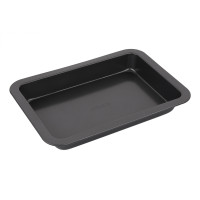 Форма для випікання Ardesto Gemini, 34.5x24x4.5см, вуглецева сталь, прямокутна, сірий