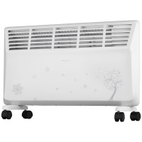 Конвектор ARDESTO, 20м2, 2000Вт, механическое управление, открытый нагревательный элемент, сушка, белый CHB-2000MWPD