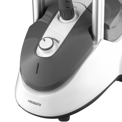 Відпарювач Ardesto вертикальний IR-S26, 1800Вт, 2600мл, вішалка, нерж. сталь, білий+сірий Відпарювач Ardesto вертикальний IR-S26, 1800Вт, 2600мл, вішалка, нерж. сталь, білий+сірий