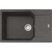 Мийка кухонна Franke Urban, фраграніт, прямокутник, з крилом, 780х500х220мм, чаша - 1, врізна, оборотна, UBG 611-78 XL, сірий сланець