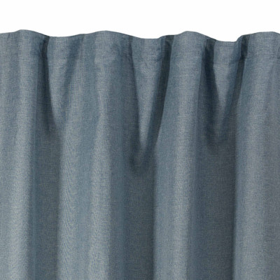 Штора ARDESTO 150х270см, блекаут рогожка, 100% поліестер, сірий світлий