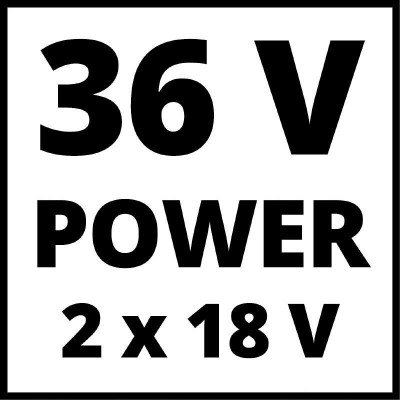 Газонокосилка аккумуляторная Einhell GE-CM 36/48 Li M - Solo PXC 36В (2х18) 48см 30-75мм без травосборника мульчирования 16.9кг (без АКБ і ЗП) (3413054)