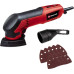 Einhell Шліфмашина дельтавидна TC-DS 20 E, 200Вт, 90х90х90мм, 12000-22000об•хв, 9 шліфпаперів, 0.84кг