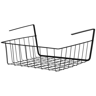 Полиця підвісна ARDESTO 30х24х10см, метал, чорний Полиця підвісна ARDESTO 30х24х10см, метал, чорний