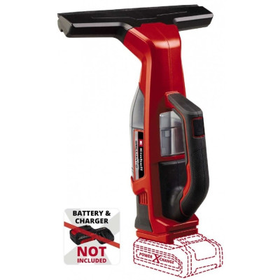 Einhell Очищувач вікон акумуляторний BRILLIANTO, 18В, 280мм, 0.1л, з розпилювачем, 0.74кг, без АКБ і ЗП