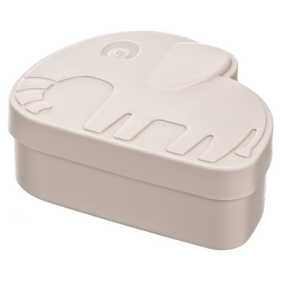 Ланч-бокс ARDESTO Fresh Elephant 1л, пластик, сірий