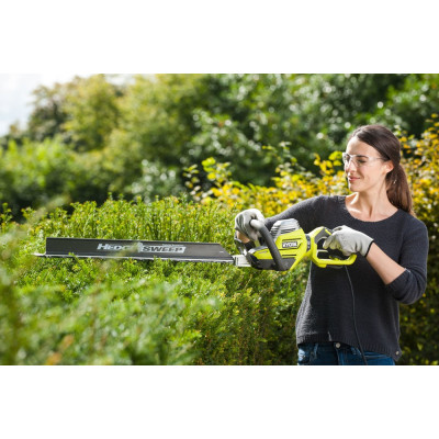 Кусторез сетевой Ryobi RHT8165RL 800Вт 65см шаг реза 34мм 4кг