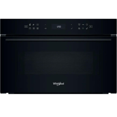Мікрохвильова піч Whirlpool вбудована, 31л, електронне упр., 1000Вт, гриль, дисплей, чорний